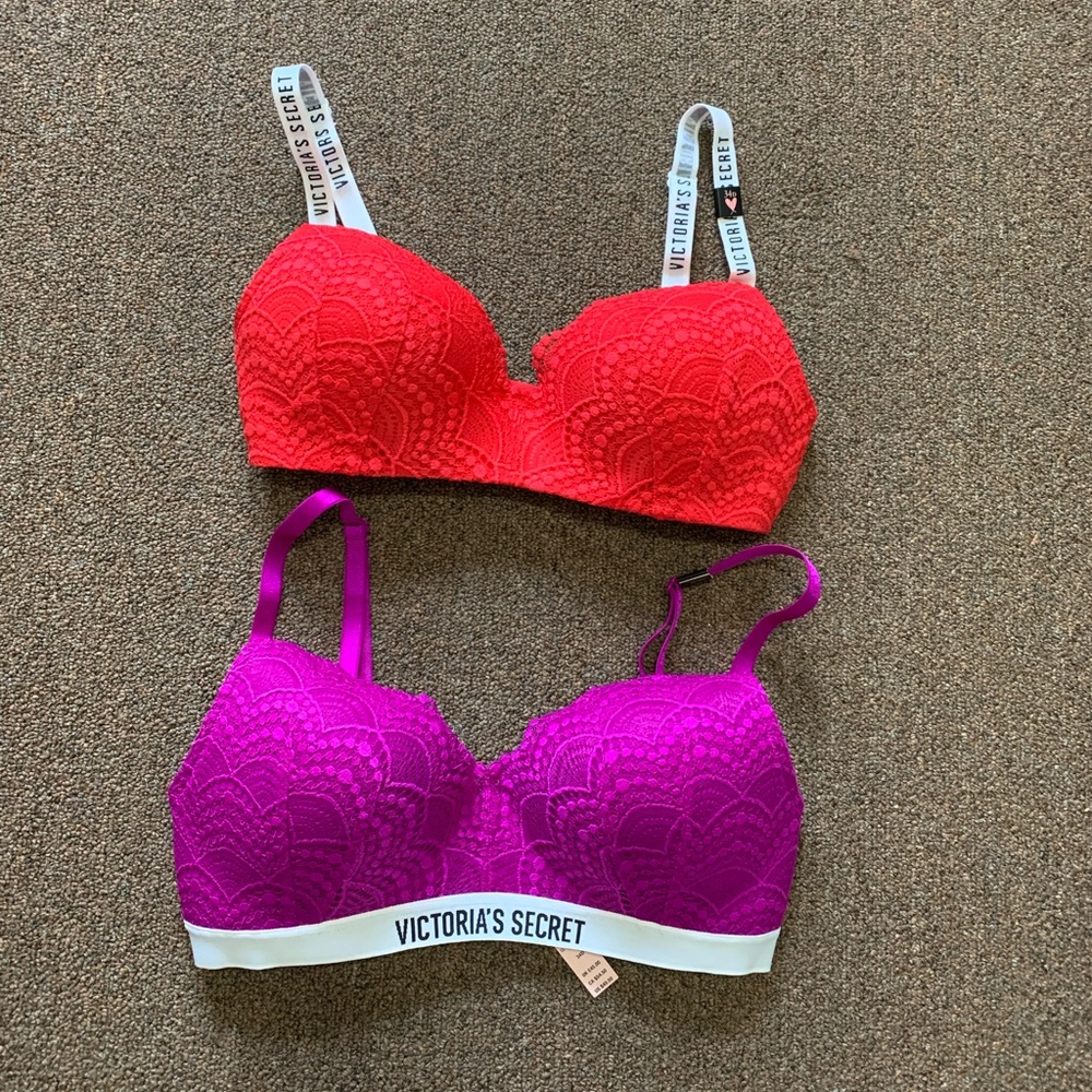 Victoria’s Secret Wireless Bras 34 D